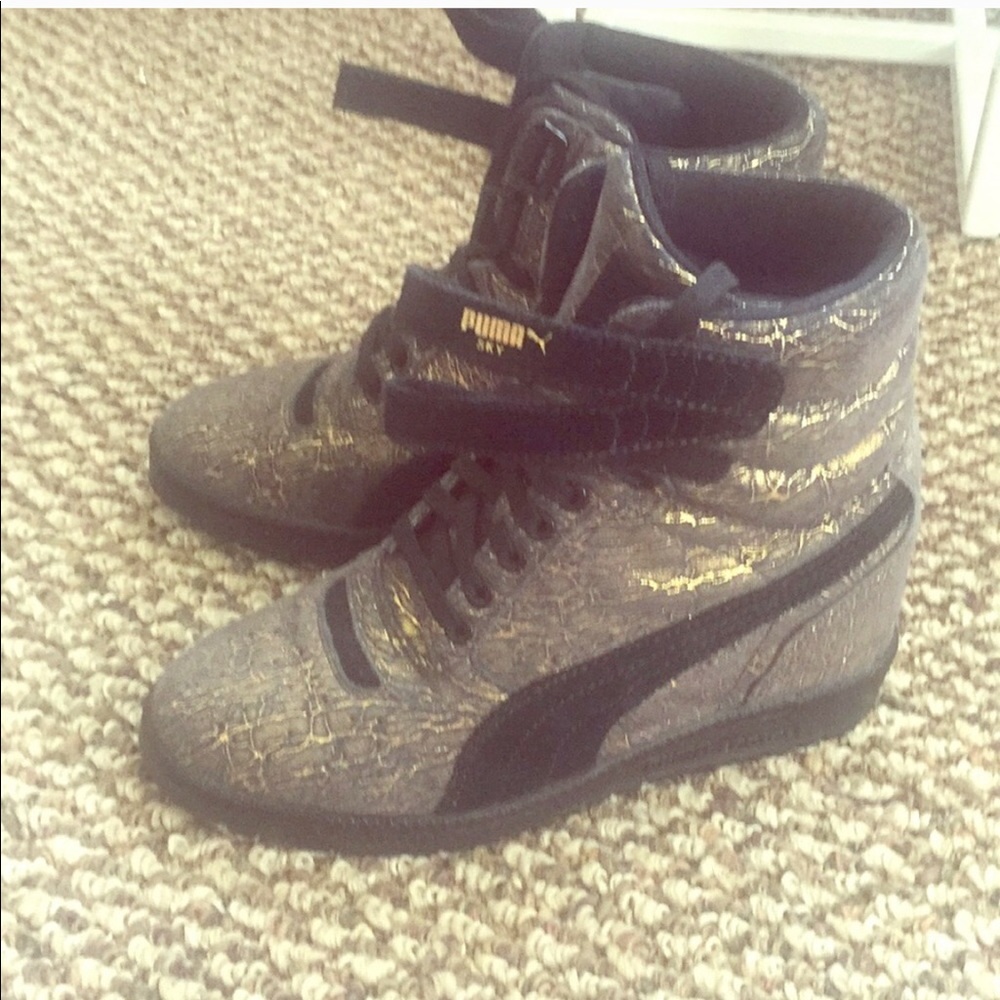 Puma Wedge Sneakers